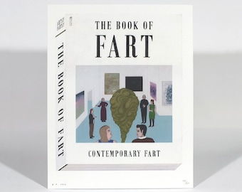 The BOOK Of FART - Contemporary Fart * limited edition Art Print