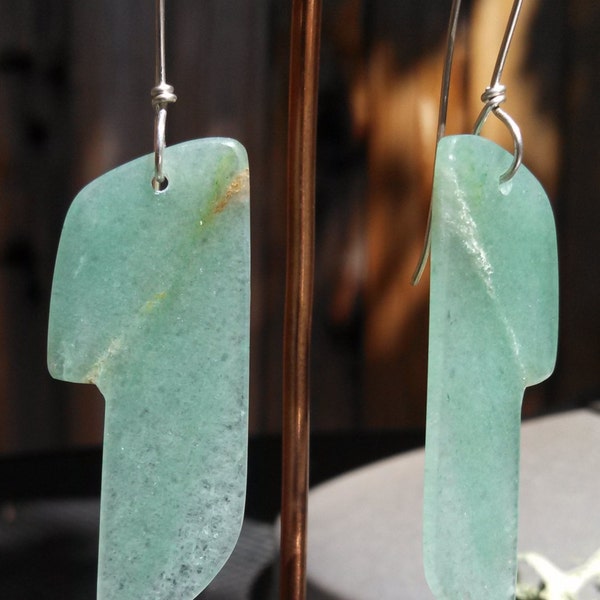 Mint Green Earrings Etsy