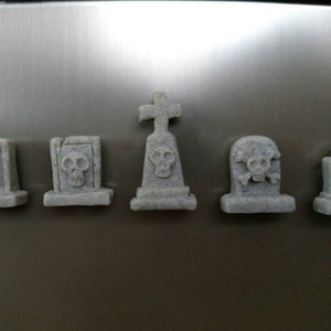 Miniature Gravestone Magnets