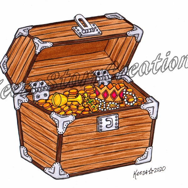 Treasure Chest - Etsy