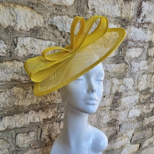 yellow races hat