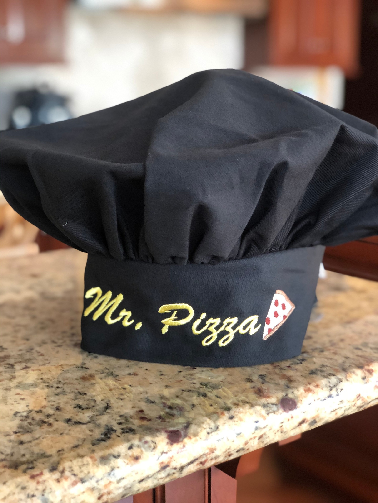 Personalized Chef's Hat in Black Etsy