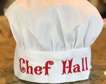 Kid's Chef Hat in White