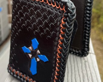 Multiple styles of men's Wallets custom made to order