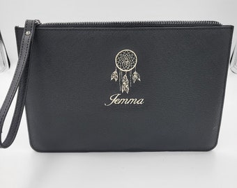 Personalised clutch bag