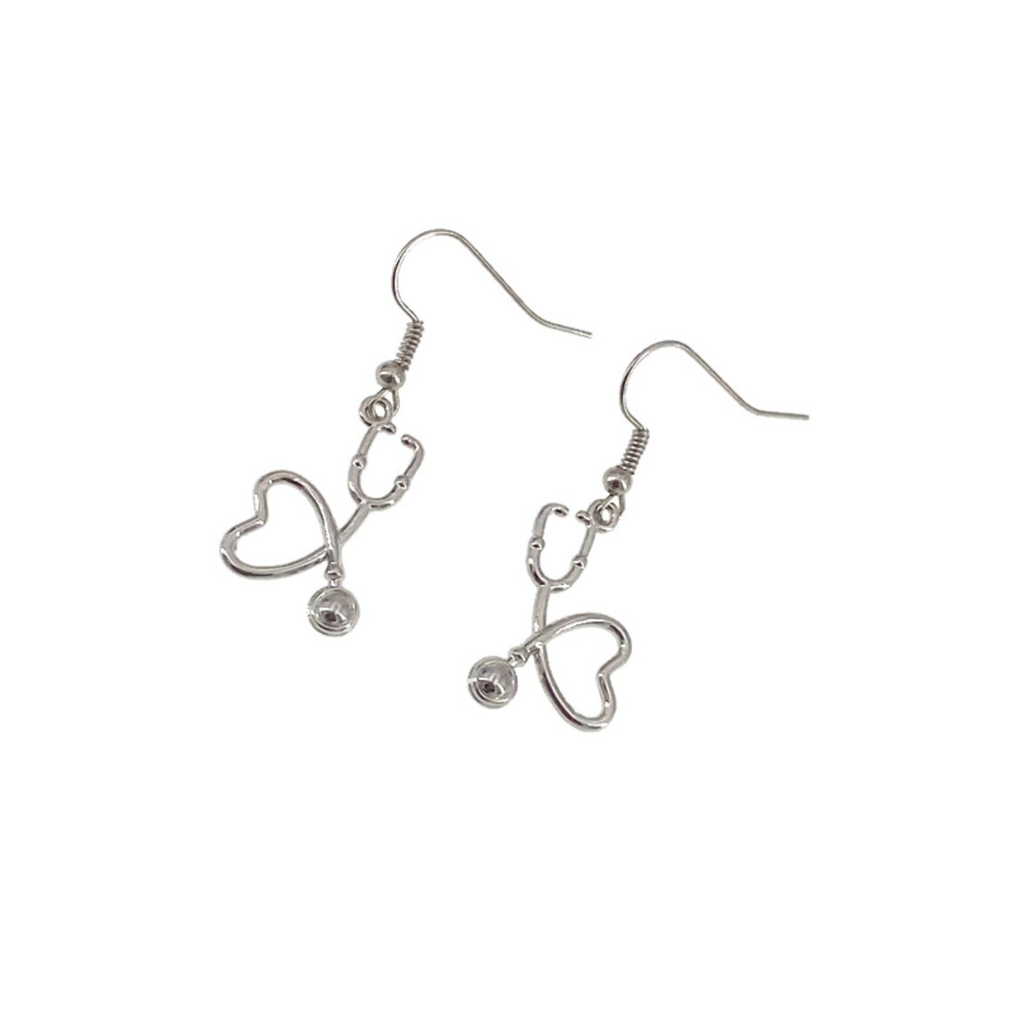 Stethoscope Earrings Doctor Earrings Doctor Gift Med Etsy