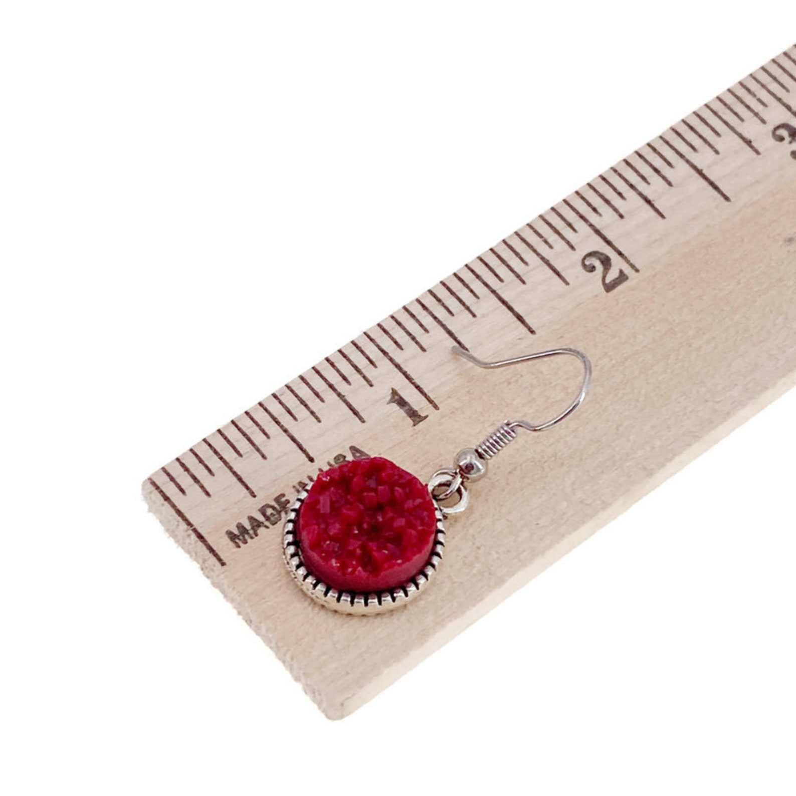 Wine Color Earrings Merlot Earrings Red Wine Earring Dark Etsy