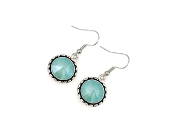 Mint Green Earrings, Mint Earrings, Seafoam Earrings, Pastel Green Earring, Birthday Gift, Gift For Her, Light Green Earring, Gift For Women