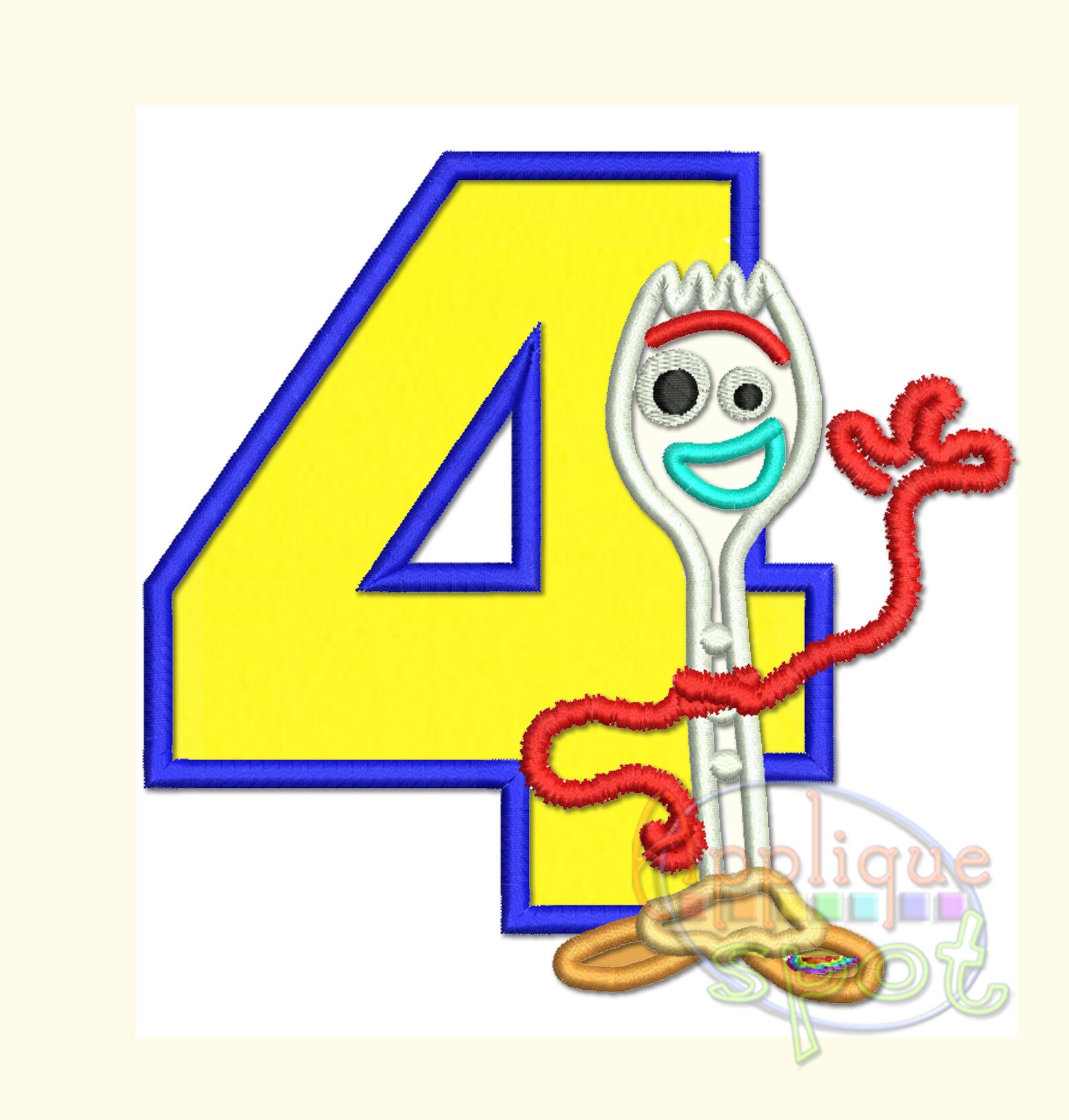 Forky Toy Story Birthday Numbers Set 19 4 sizes included Etsy
