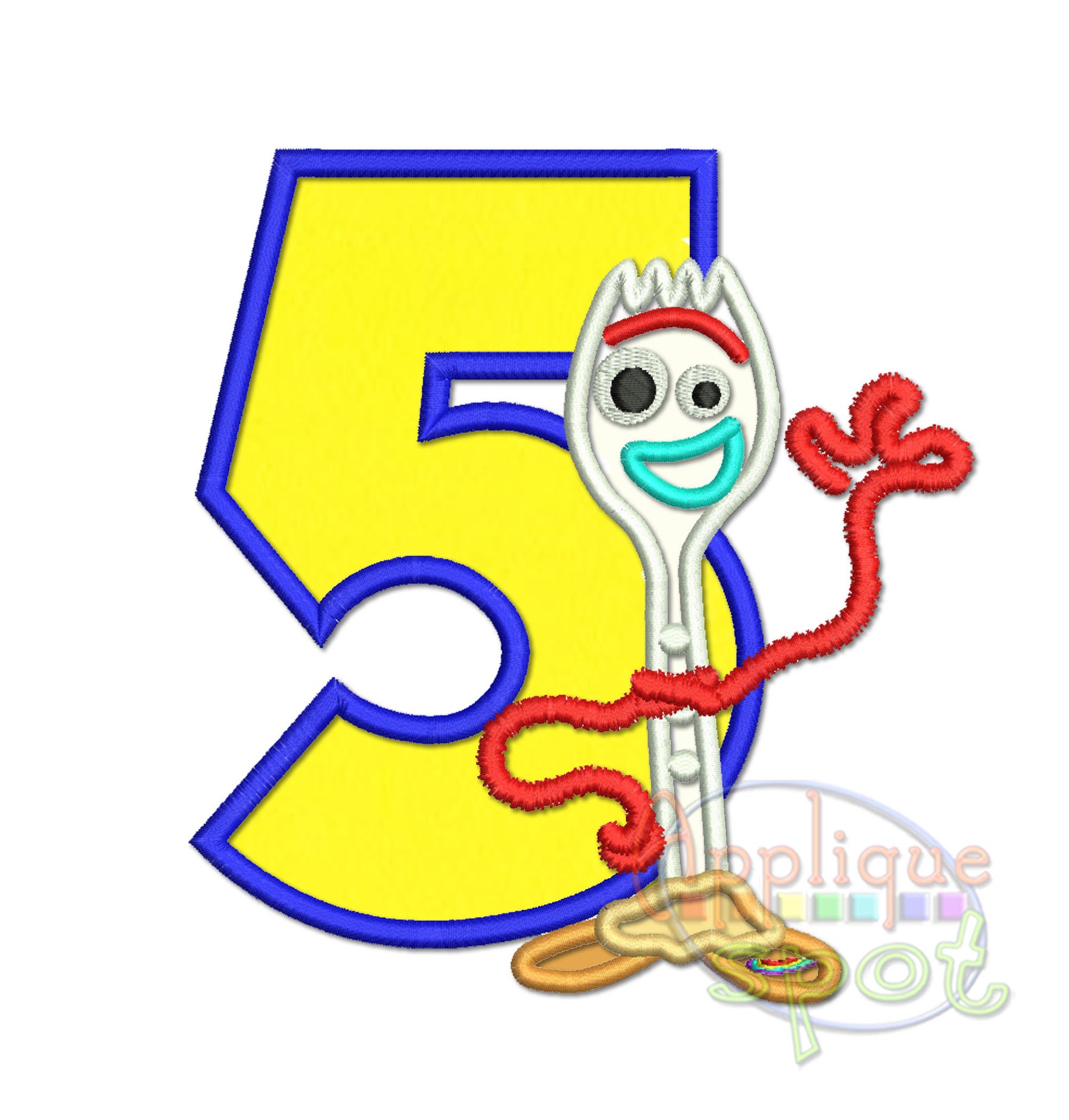 Forky Toy Story Birthday Numbers Set 19 4 sizes included Etsy