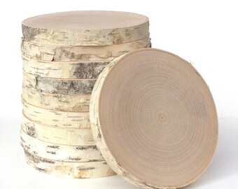 birch wood slices etsy