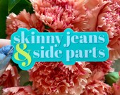 Skinny Jeans Side Parts STICKER - Water Resistant