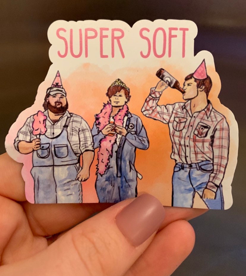 Super Soft Text Super Soft (text Version) MAGNET - Etsy
