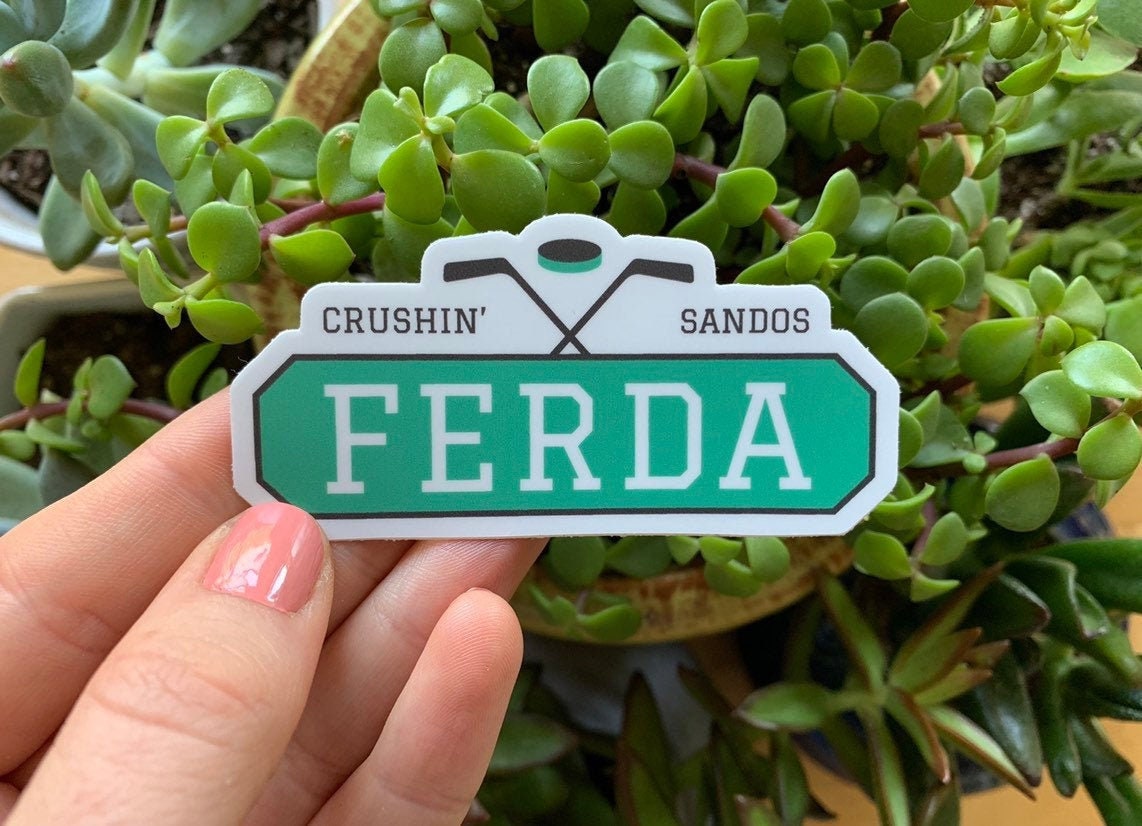 Ferda Sticker Crushin' Sandos Ferda Sticker - Etsy
