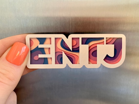 Entj Magnet Myers Briggs Personality Test Magnet Etsy