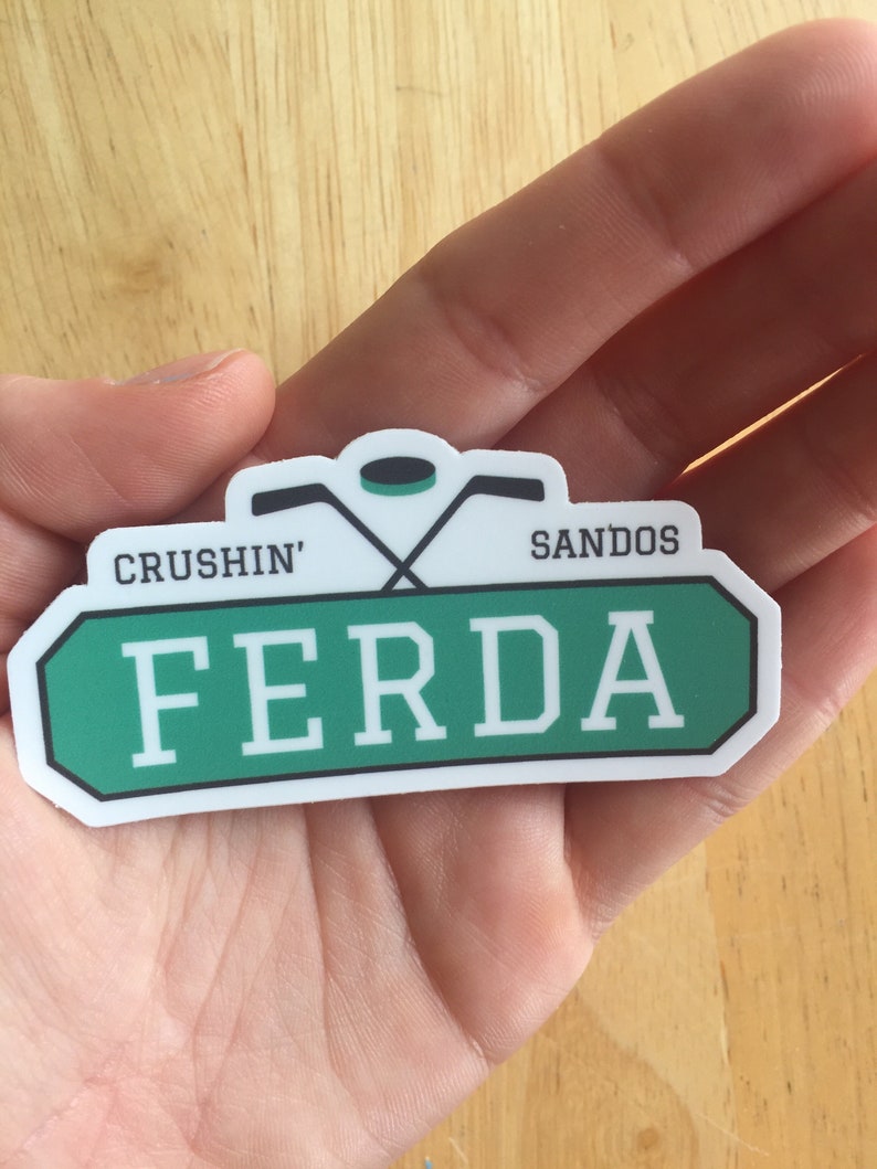 Ferda Sticker Crushin' Sandos Ferda Sticker - Etsy