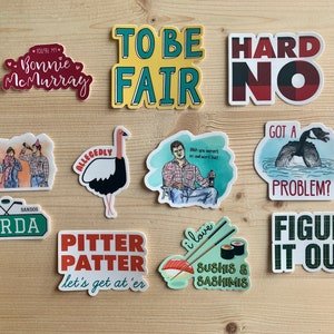 Sticker MEGA 11-Pack Bundle (Soft Birthday, Hard No, Pitter Patter, Allegedly, Ferda, Awkward Bud, Figure It Out, To Be Fair)