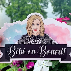 Bebe on Board - Naklejka na samochód