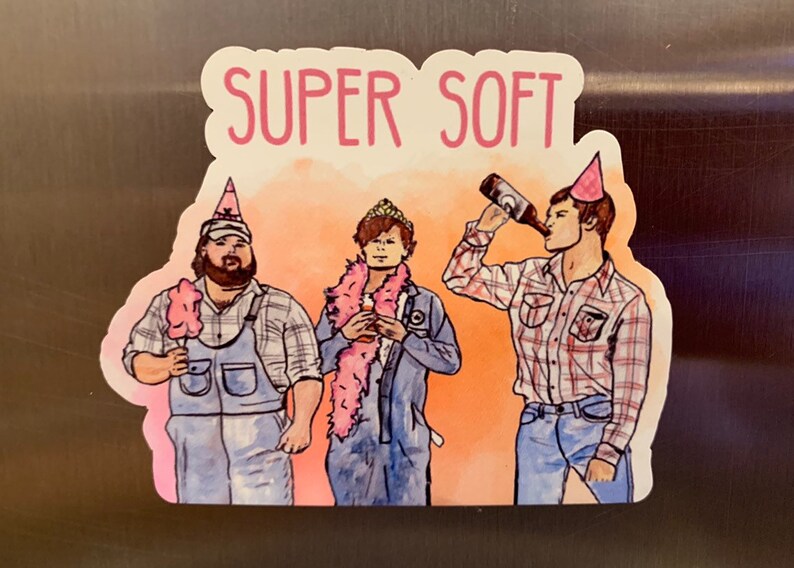 Super Soft Text Super Soft (text Version) MAGNET - Etsy