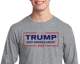 Political Trump Make America Great Again-Original Adult Long Sleeve Shirt 