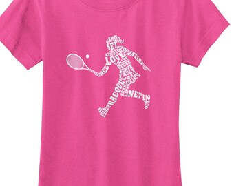 girls tennis shirts