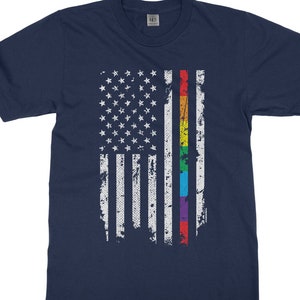 Gay-Pride Regenbogen Flagge Unisex Kinder Jugend T-shirt