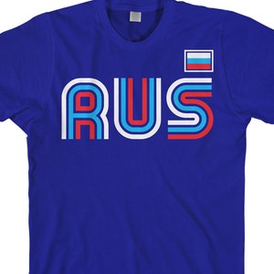 Russia Athletic Retro Series Men&#39;s Long Sleeve T-Shirt - Short Sleeve T-Shirt - Tank Top