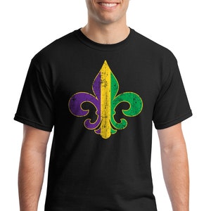 Mardi Gras Fleur De Lis - Men&#39;s Short Sleeve T-Shirt
