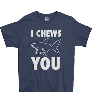 I Chews You Shark - Kids' Youth Short Sleeve T-shirt
