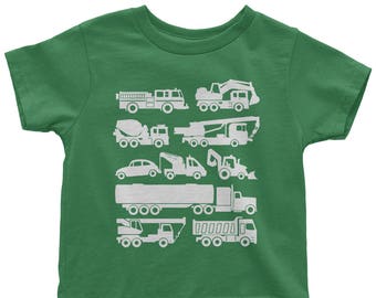 Trucks Unisex Kids' Toddler T-shirt