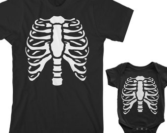 Threadrock Baby Skull Made of Skulls Infant Bodysuit Pirate Biker