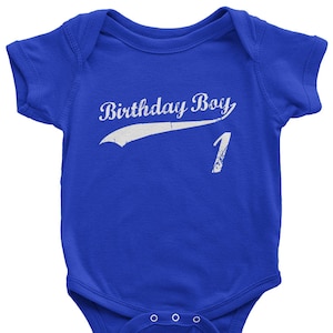 Birthday Boy 1 Year Old Unisex Baby Infant Bodysuit