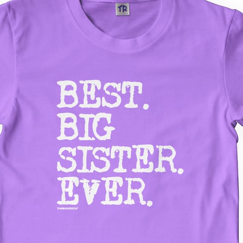 Threadrock Kids I'm Getting Promoted To Big Sister Youth Long Sleeve T-shirt