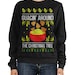 Flocking Around The Christmas Tree Flamingo Ugly Christmas Sweater