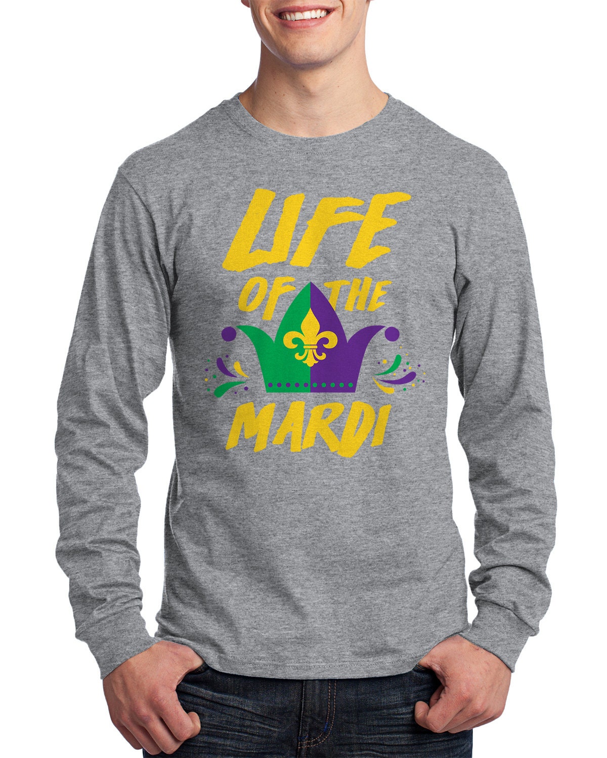 MARDIGRAS Long Sleeve Tee Duckspoon M 清春 New Orleans Pelicans