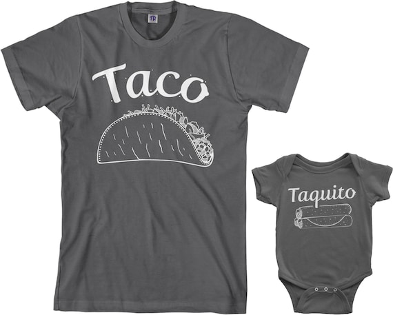 taco and taquito shirt