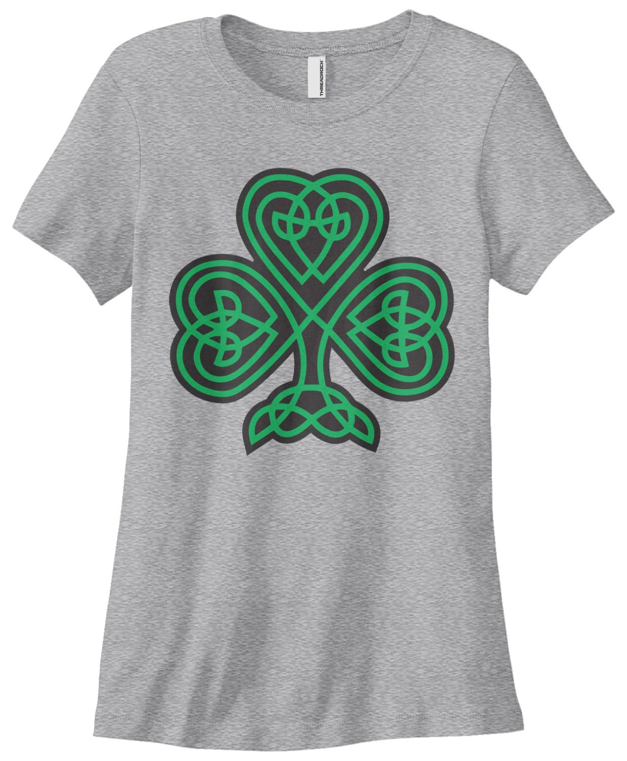 Celtic Shamrock Women's T-shirt - Etsy UK