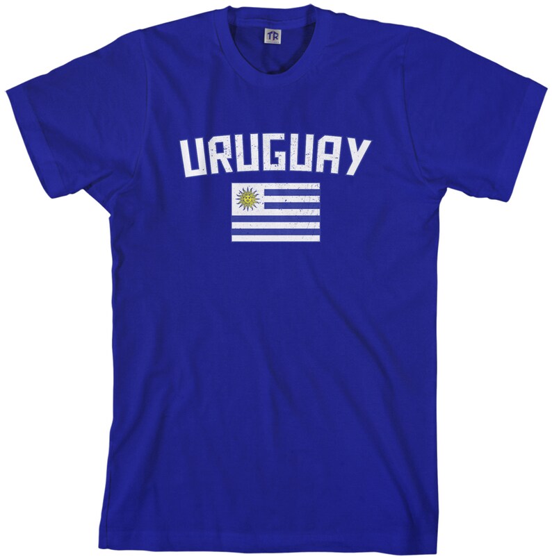 Uruguay Flag Men's T-shirt Uruguayan National Team South | Etsy