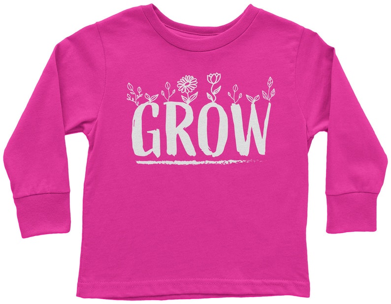 Kids/' Toddler Long and Short Sleeve T-shirt Grow