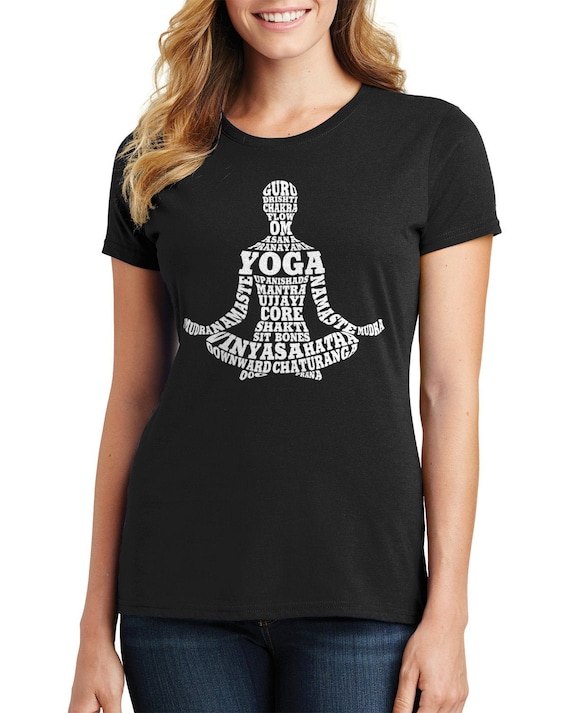 Yoga Typography Women's Short Sleeve T-shirt -  Canada