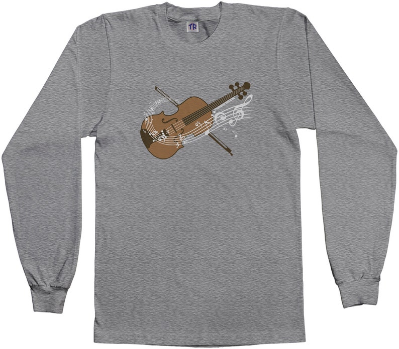 Violin Unisex Kids' Youth Long Sleeve Tshirt Etsy