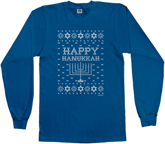 Happy Hanukkah ugly Sweater Design Unisex Kids' Youth | Etsy