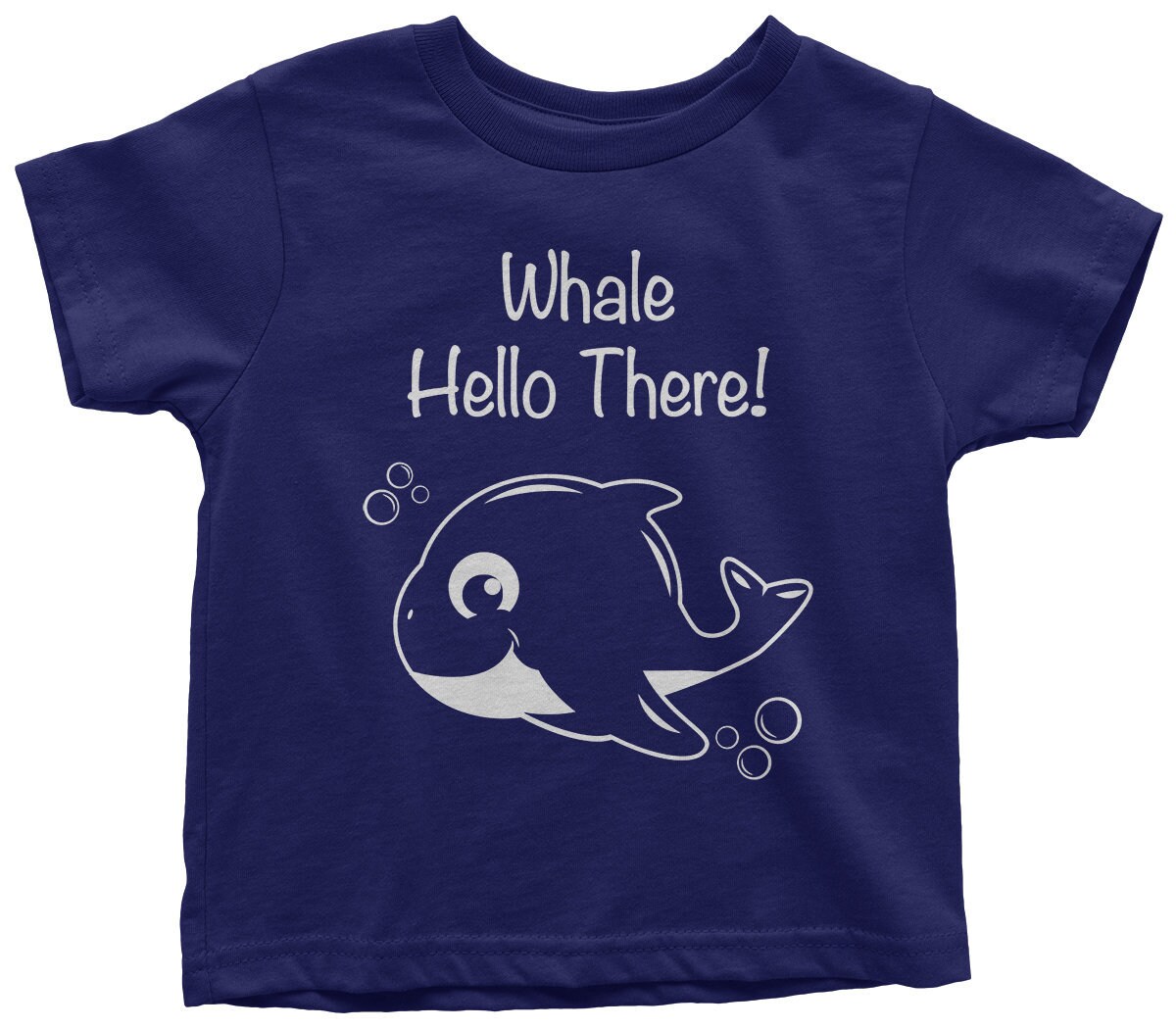 Whale Hello There Kids' Toddler Long and Short Sleeve | Etsy