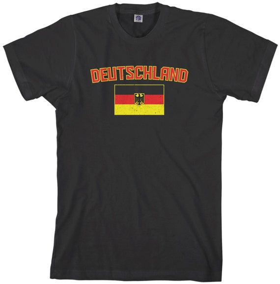 Threadrock Kids Flag of Germany Youth L//S T-shirt German Soccer Football