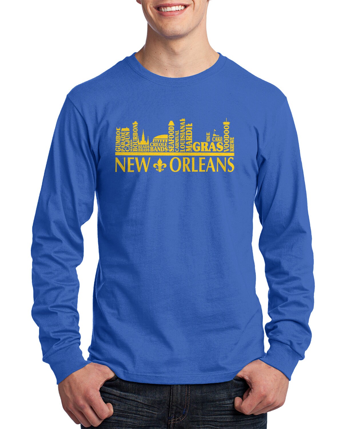 Tシャツ・カットソー citybreeze Ultensel French lettering long sleeve t-shirt_SKY Longsleeve T-shirt - Dazzled – Dazzled Streetwear