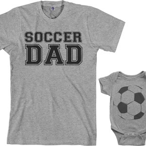 Soccer Dad and Soccer Ball Dad and Son or Daughter Matching - Etsy