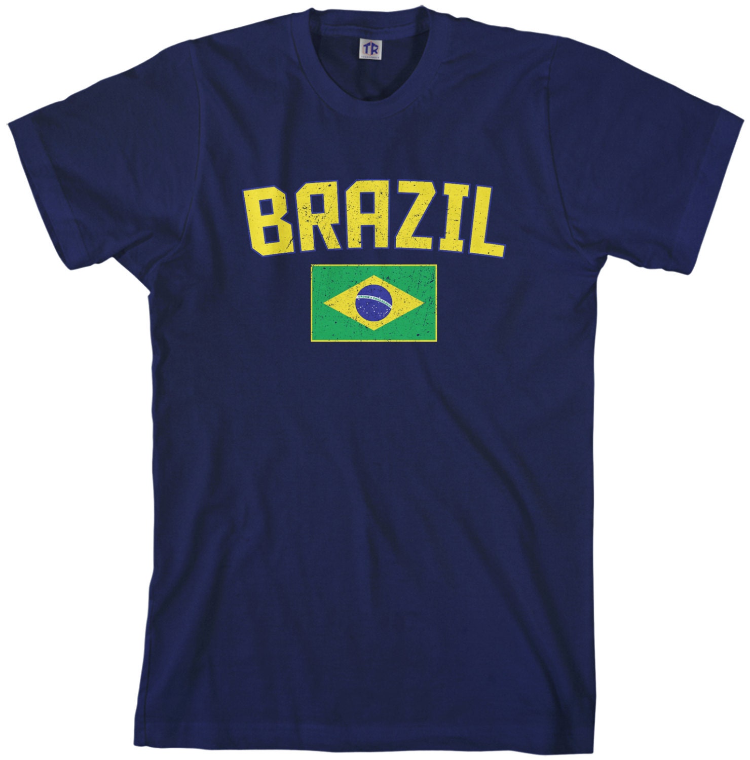 Brazil Cotton Jersey T-Shirt