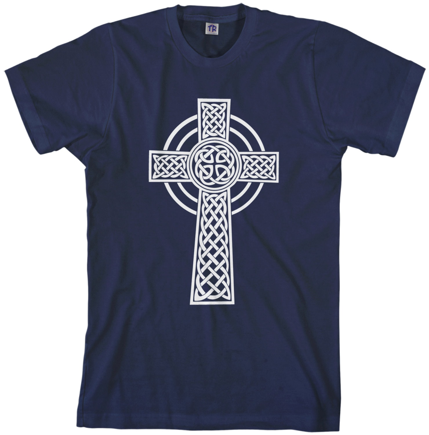 Celtic Cross Men's T-shirt - Etsy
