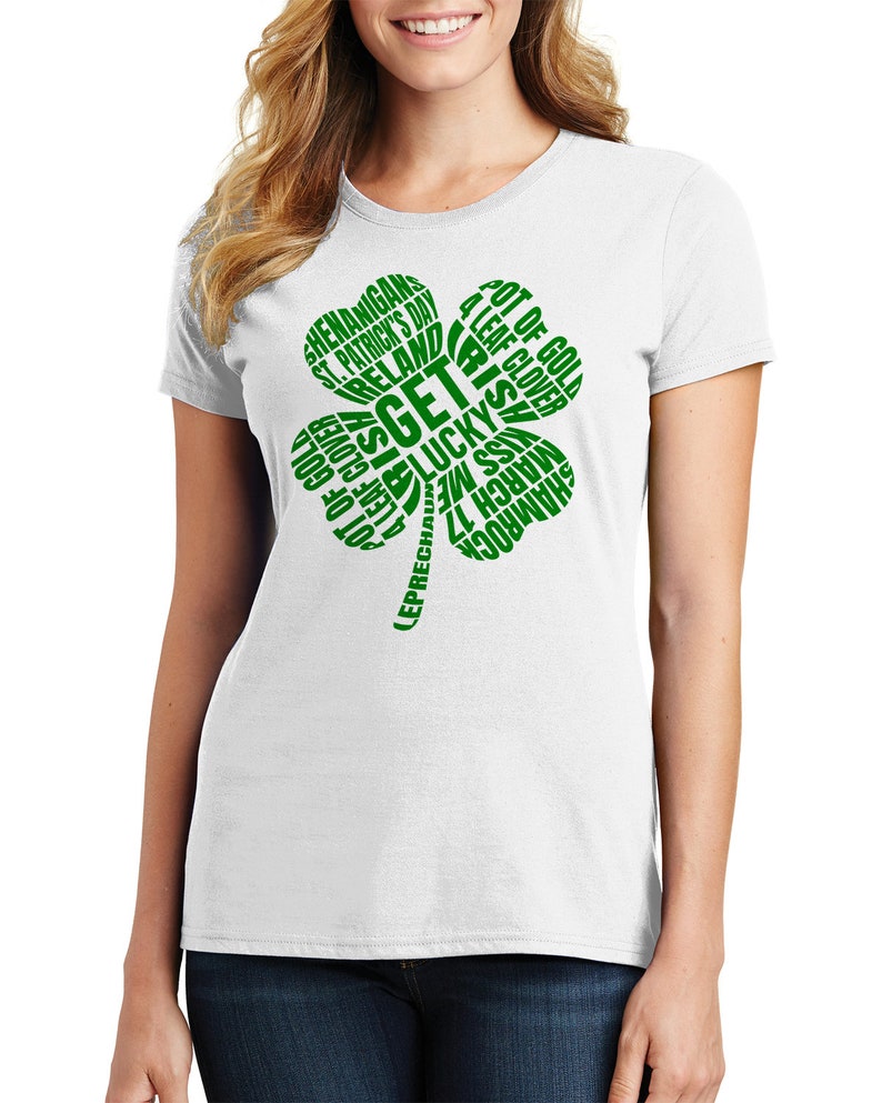 Short Sleeve Tee in Clover & Ladybugs Green