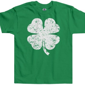 Distressed Four Leaf Clover Unisex Kids&#39; Toddler T-shirt